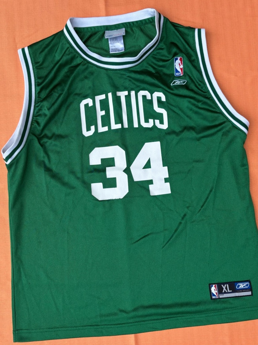 Reebok Green Boston Celtics #34 Paul Pierce Jersey
